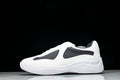White Soft Rubber Cup Sneakers