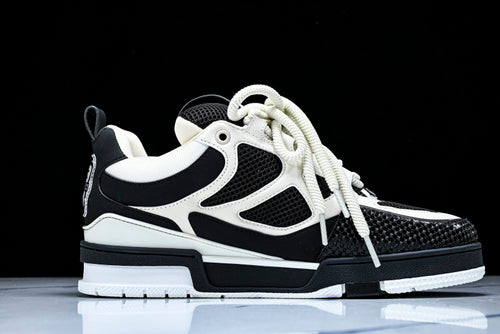 Black & White Skate Sneakers