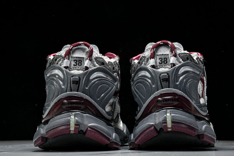Burgundy Runner Sneakers