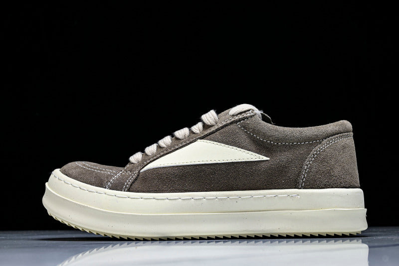 Vintage Low "Brown Dust" Suede Sneakers