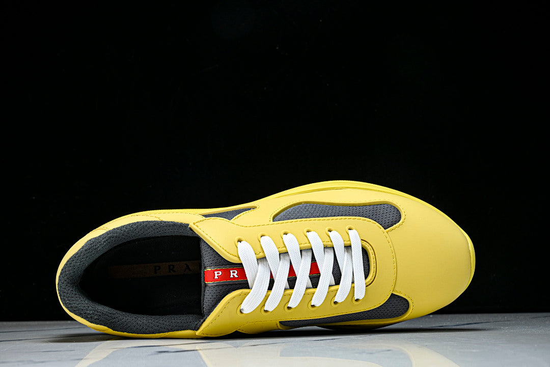 Yellow Soft Rubber Cup Sneakers