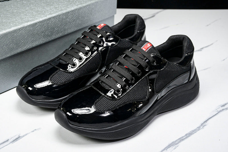 Black On Black Cup Sneakers