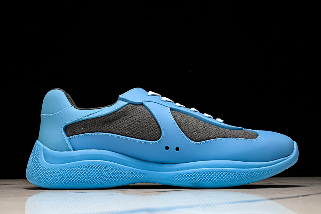Light Blue Soft Rubber Cup Sneakers
