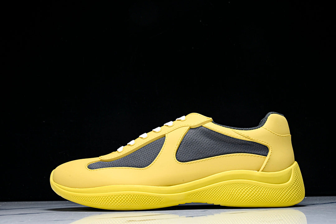 Yellow Soft Rubber Cup Sneakers