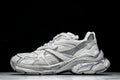 Futuristic Grey Runner Sneakers