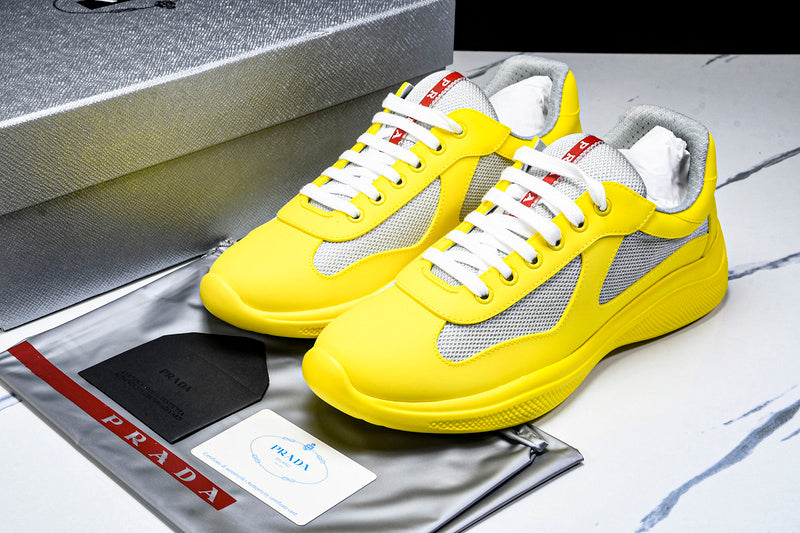 Yellow Cup Sneakers