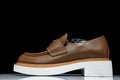 Brown Leather Loafers