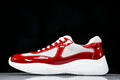 Red & White Cup Sneakers