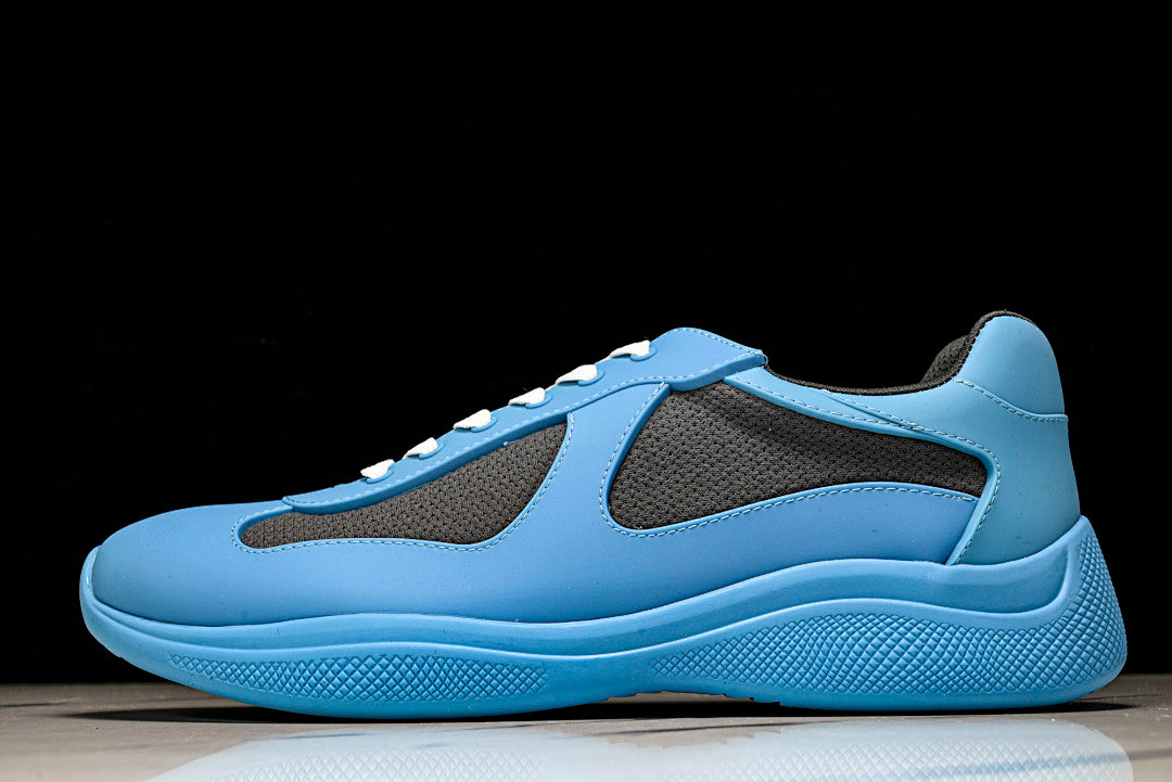 Light Blue Soft Rubber Cup Sneakers