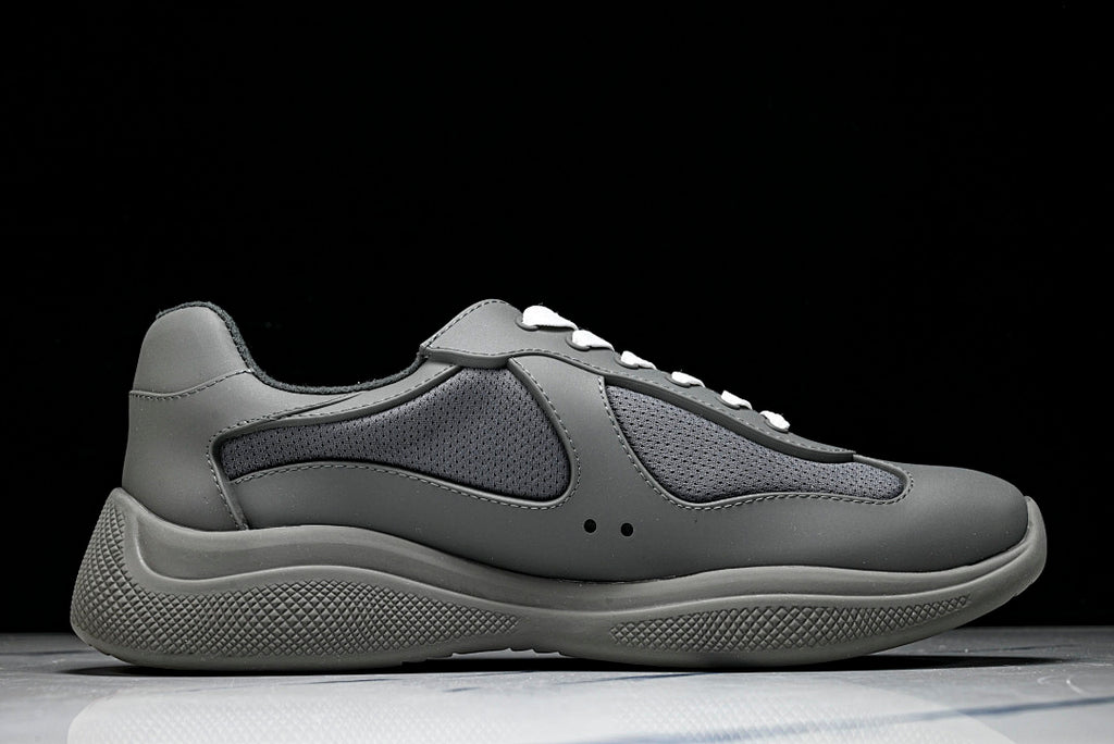 Steel Grey Soft Rubber Cup Sneakers