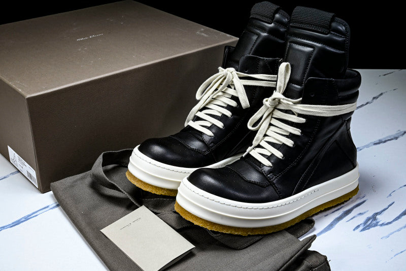 Creep Geobasket High Black Milk Shoes