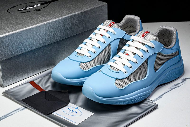 Light Blue Cup Sneakers