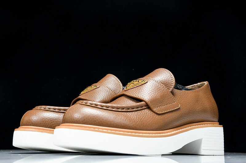 Brown Leather Loafers