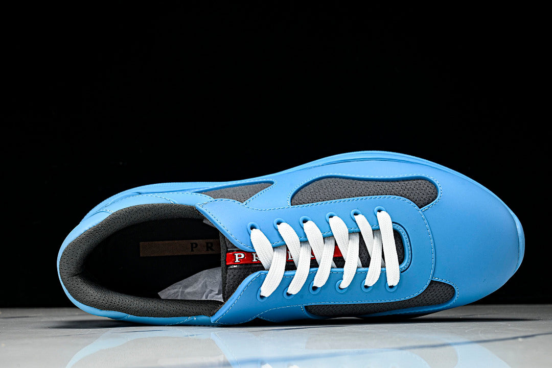 Light Blue Soft Rubber Cup Sneakers