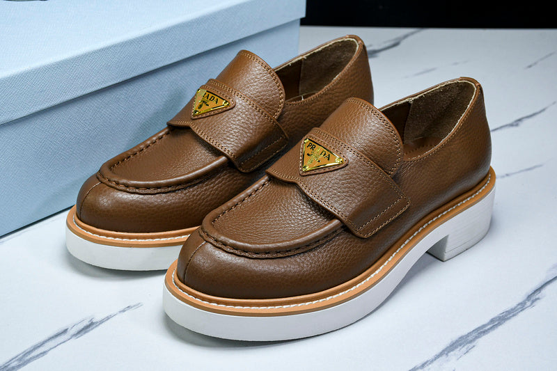 Brown Leather Loafers