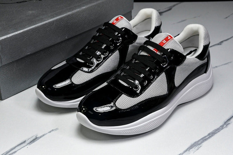 Black & White Cup Sneakers