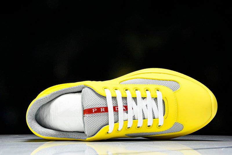Yellow Cup Sneakers