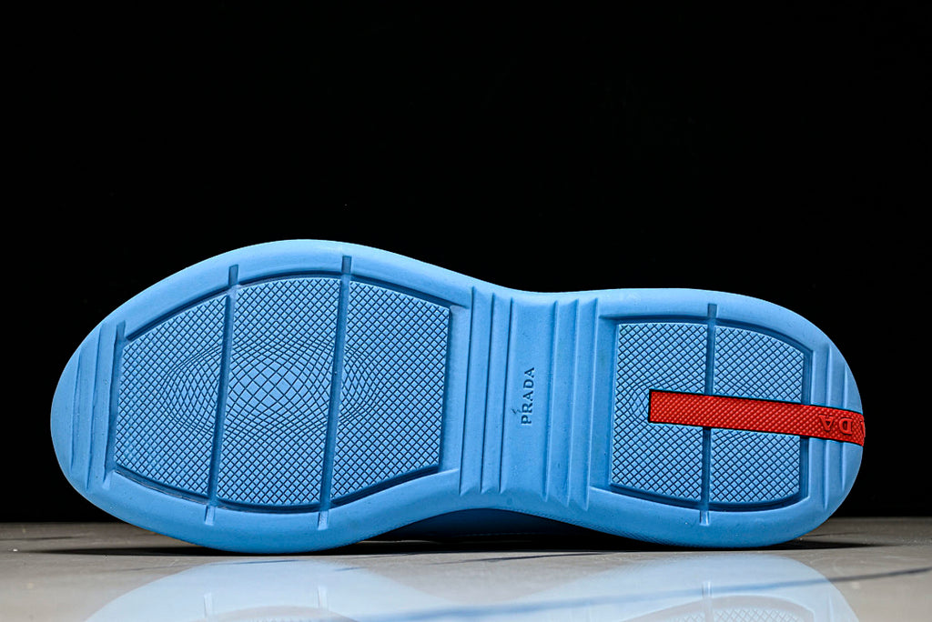 Light Blue Soft Rubber Cup Sneakers