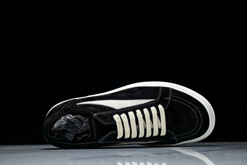 DRKSHDW Vintage Low Black Milk Sneakers