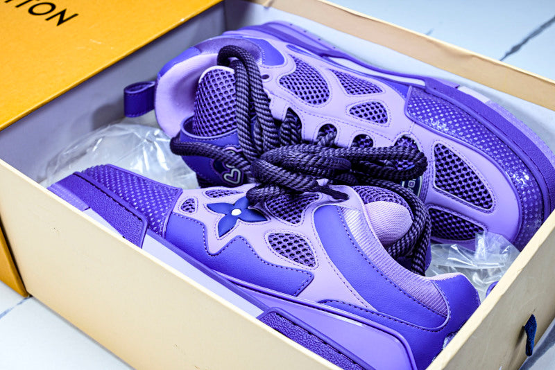 Purple Skate Sneakers
