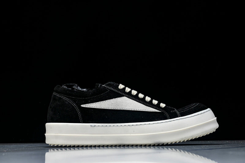 DRKSHDW Vintage Low Black Milk Sneakers