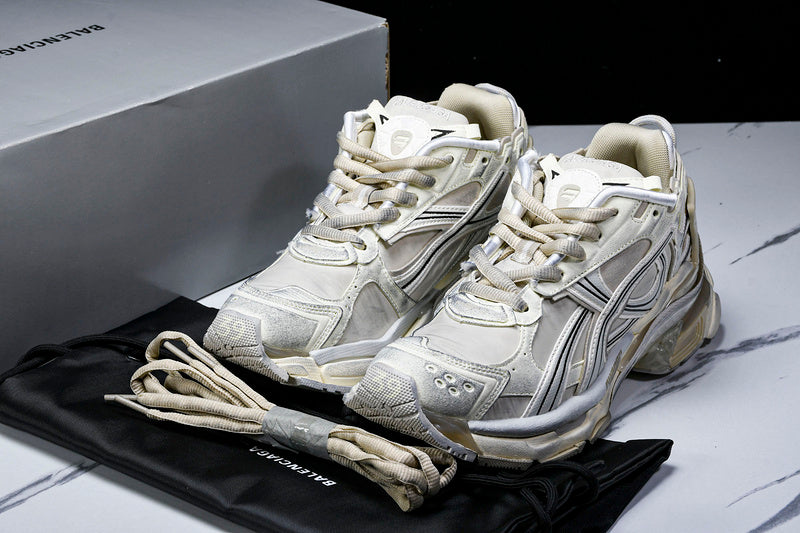 Beige Runner Sneakers