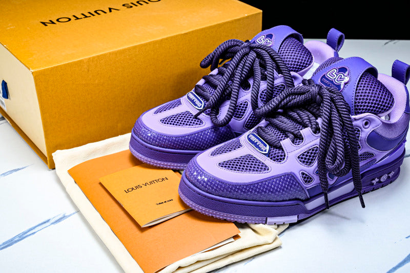 Purple Skate Sneakers