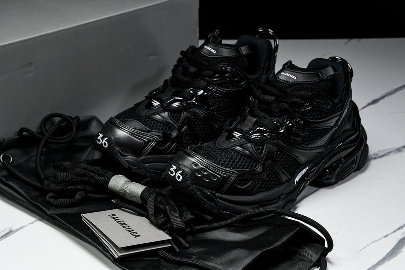 All Black Runner Sneakers