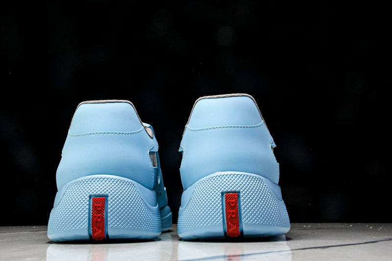 Light Blue Cup Sneakers
