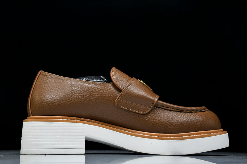 Brown Leather Loafers