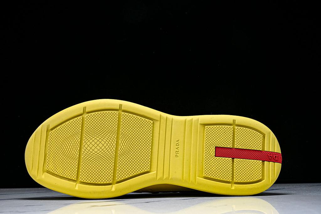 Yellow Soft Rubber Cup Sneakers