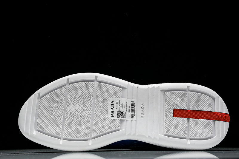 Royal Blue & White Cup Sneakers