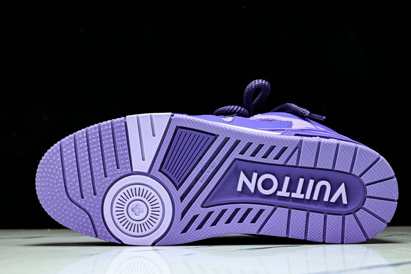 Purple Skate Sneakers