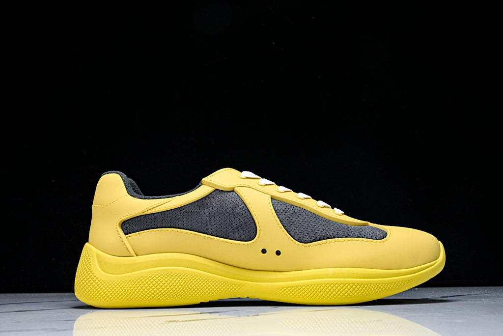 Yellow Soft Rubber Cup Sneakers