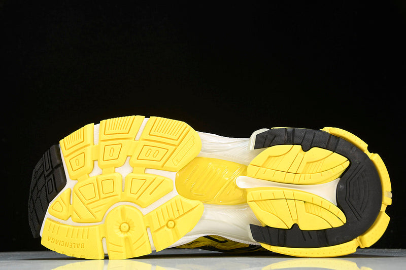 Black & Yellow Runner Sneakers