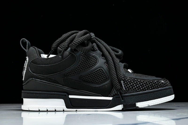 Black Skate Sneakers