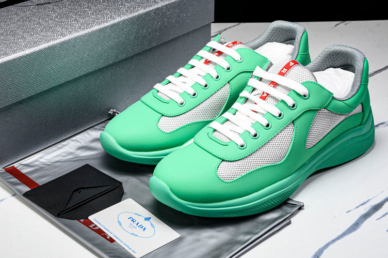 Mint Green Cup Sneakers