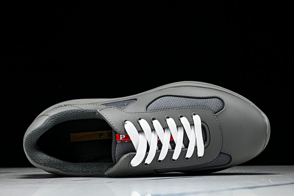 Steel Grey Soft Rubber Cup Sneakers