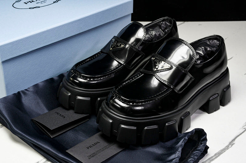 Monolith Patent Leather Black Loafers