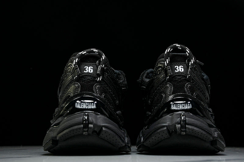 All Black Runner Sneakers
