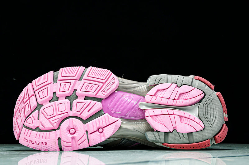 Pink Neon Green & Grey Runner Sneaker
