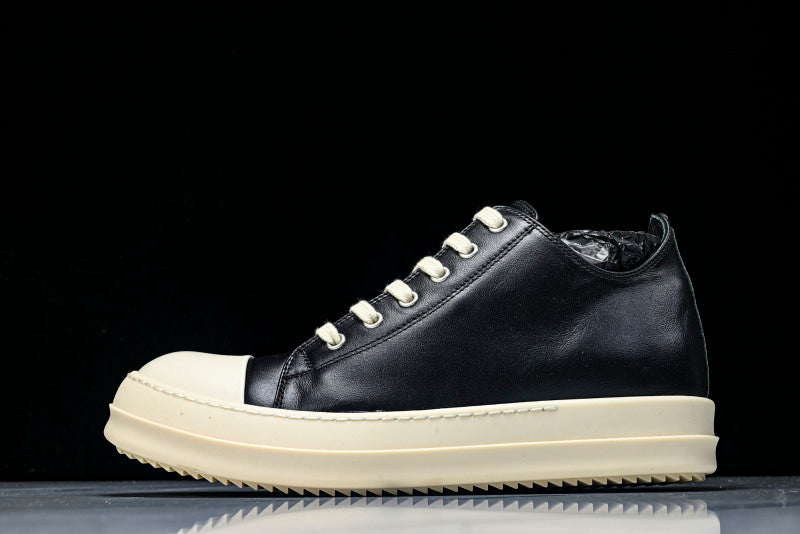 Low Sneakers Black Milk Leather Sneakers
