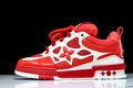 Red & White Skate Sneakers