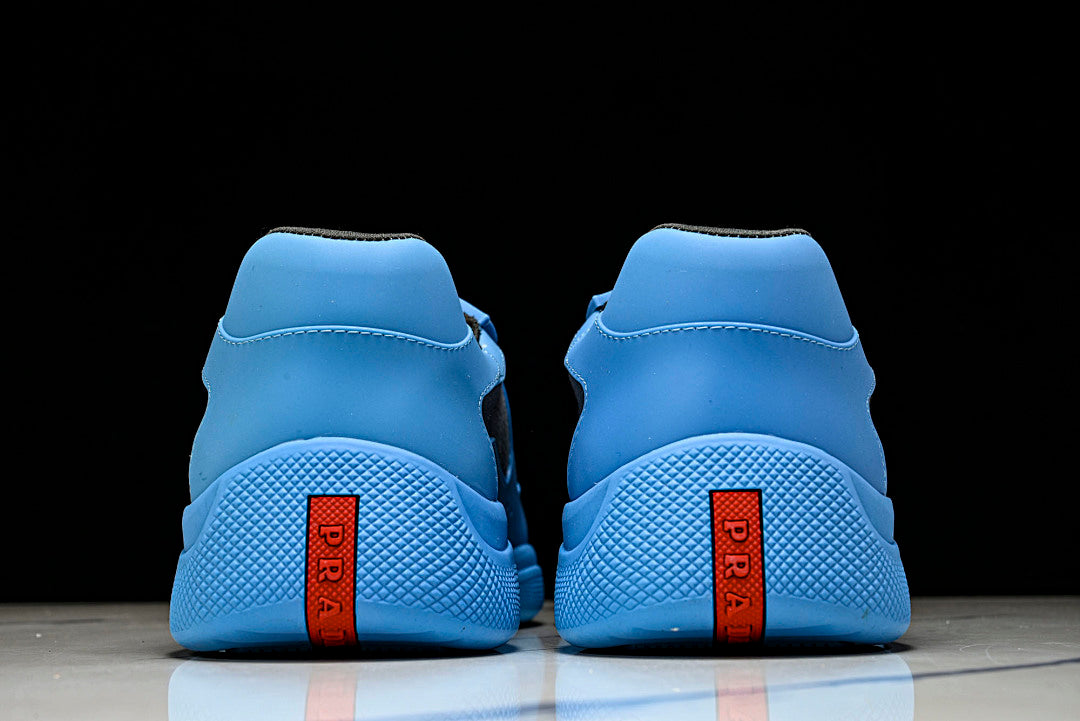 Light Blue Soft Rubber Cup Sneakers