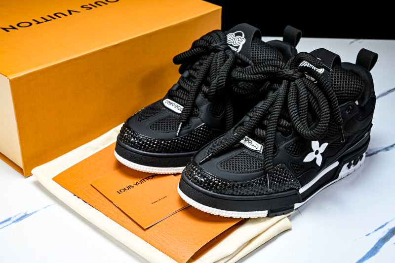 Black Skate Sneakers