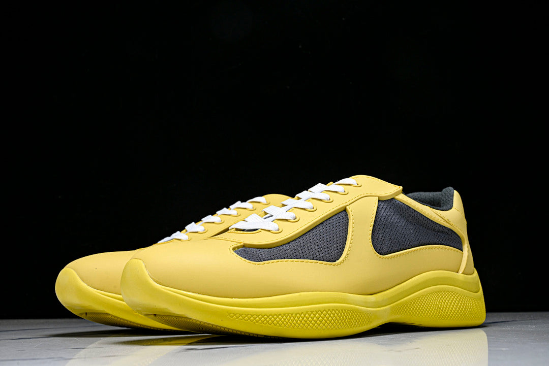 Yellow Soft Rubber Cup Sneakers