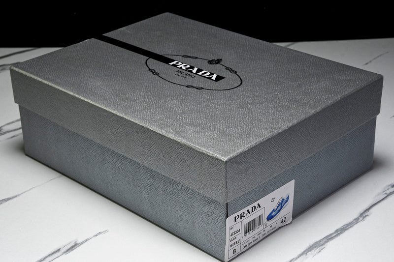 Royal Blue & White Cup Sneakers