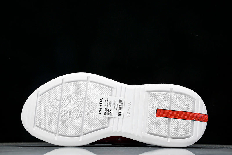 Red & White Cup Sneakers
