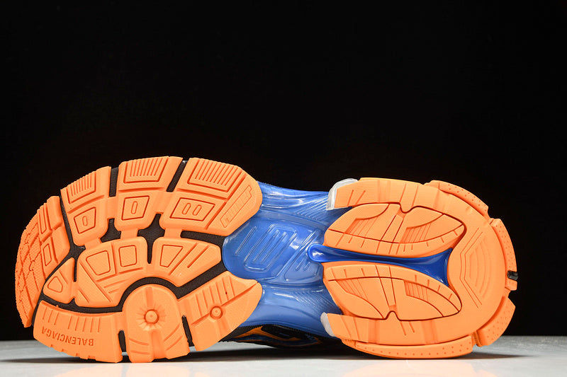 Blue Orange Black Runner Sneakers