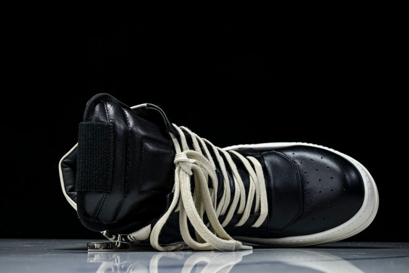 High Top Strobe Geobasket High Black Milk Shoes